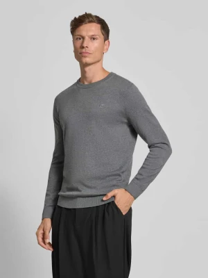Sweter z dzianiny o kroju regular fit z czystej bawełny Tom Tailor
