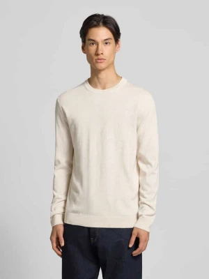 Sweter z dzianiny o kroju regular fit z czystej bawełny Tom Tailor