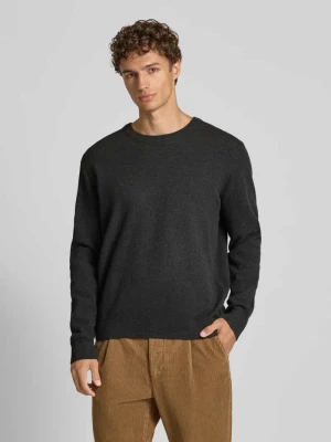 Sweter z dzianiny o kroju regular fit z czystej bawełny Tom Tailor