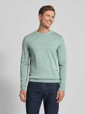 Sweter z dzianiny o kroju regular fit z czystej bawełny Tom Tailor