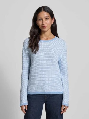 Sweter z dzianiny o kroju regular fit z czystej bawełny Tom Tailor