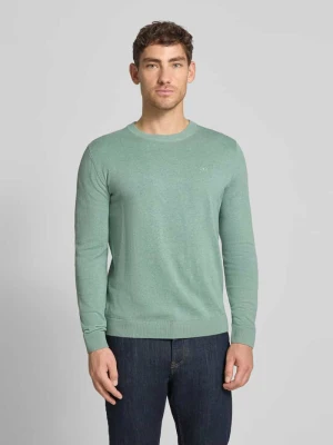 Sweter z dzianiny o kroju regular fit z czystej bawełny Tom Tailor