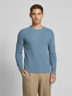 Sweter z dzianiny o kroju regular fit z czystej bawełny Tom Tailor