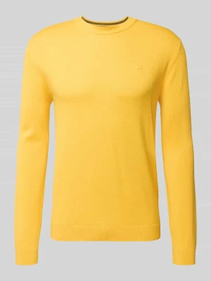 Sweter z dzianiny o kroju regular fit z czystej bawełny Tom Tailor