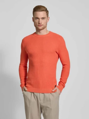 Sweter z dzianiny o kroju regular fit z czystej bawełny Tom Tailor