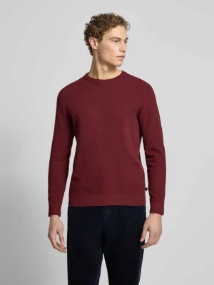 Sweter z dzianiny o kroju regular fit z czystej bawełny Tom Tailor