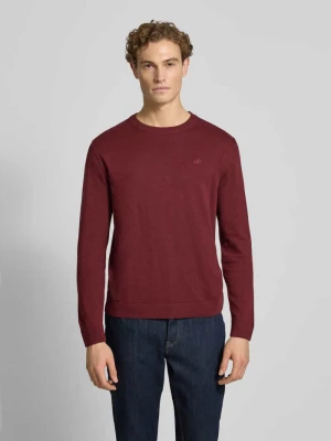 Sweter z dzianiny o kroju regular fit z czystej bawełny Tom Tailor