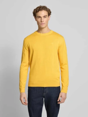 Sweter z dzianiny o kroju regular fit z czystej bawełny Tom Tailor