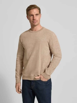 Sweter z dzianiny o kroju regular fit z czystej bawełny Tom Tailor