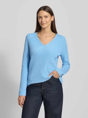 Sweter z dzianiny o kroju regular fit z czystej bawełny Tom Tailor