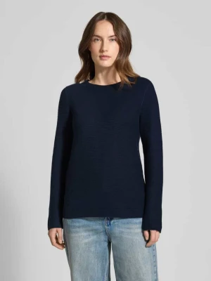 Sweter z dzianiny o kroju regular fit z czystej bawełny Tom Tailor