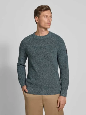 Sweter z dzianiny o kroju regular fit z czystej bawełny Tom Tailor Denim