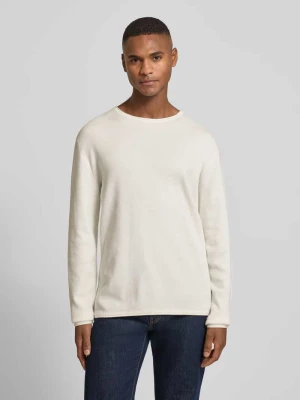 Sweter z dzianiny o kroju regular fit z czystej bawełny Tom Tailor Denim