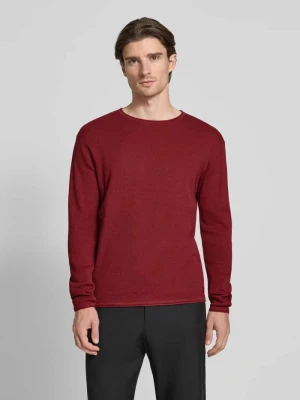 Sweter z dzianiny o kroju regular fit z czystej bawełny Tom Tailor Denim