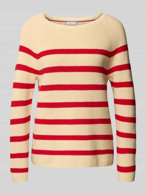 Sweter z dzianiny o kroju regular fit z czystej bawełny Tommy Hilfiger