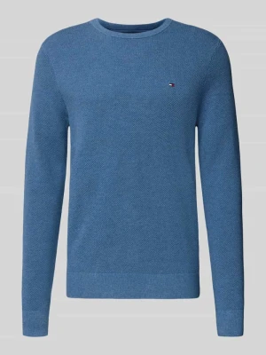 Sweter z dzianiny o kroju regular fit z czystej bawełny Tommy Hilfiger