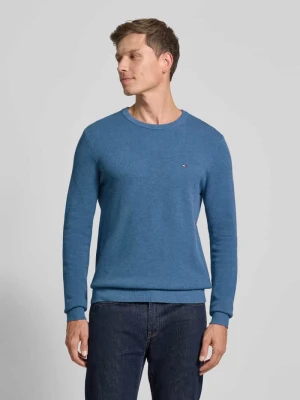 Sweter z dzianiny o kroju regular fit z czystej bawełny Tommy Hilfiger