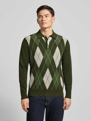 Sweter z dzianiny o kroju regular fit z czystej bawełny Tommy Hilfiger