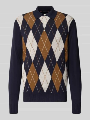 Sweter z dzianiny o kroju regular fit z czystej bawełny Tommy Hilfiger