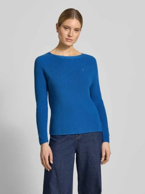 Sweter z dzianiny o kroju regular fit z czystej bawełny Tommy Hilfiger