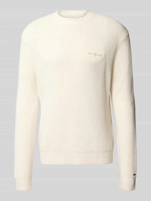 Sweter z dzianiny o kroju regular fit z czystej bawełny Tommy Jeans