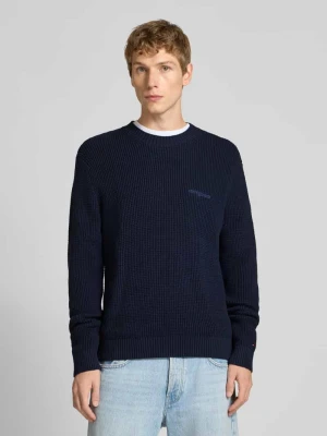 Sweter z dzianiny o kroju regular fit z czystej bawełny Tommy Jeans