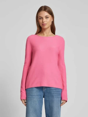Sweter z dzianiny o kroju regular fit z dodatkiem bawełny Tom Tailor
