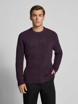 Sweter z dzianiny o kroju regular fit z dodatkiem wełny model ‘BOSSE-R’ Strellson
