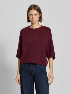 Sweter z dzianiny o kroju regular fit z dodatkiem wełny model ‘GILA’ Only