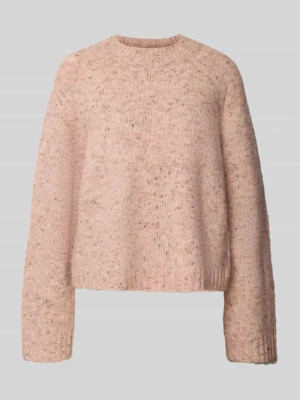 Sweter z dzianiny o kroju regular fit z dodatkiem wełny model ‘INGRID’ Vero Moda