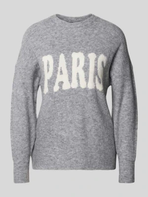 Sweter z dzianiny o kroju regular fit z dodatkiem wełny model ‘JERICO’ Only