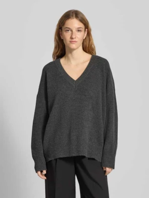 Sweter z dzianiny o kroju regular fit z dodatkiem wełny model ‘MARI’ Only