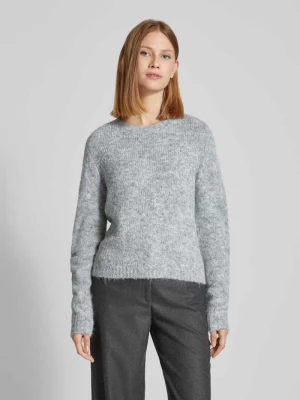 Sweter z dzianiny o kroju regular fit z dodatkiem wełny model ‘NOVAH’ Vero Moda