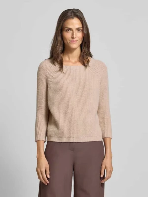 Sweter z dzianiny o kroju regular fit z dodatkiem wełny model ‘XENO’ Weekend Max Mara