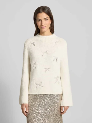 Sweter z dzianiny o kroju regular fit z dodatkiem wełny s.Oliver BLACK LABEL