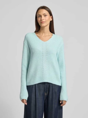 Sweter z dzianiny o kroju regular fit z dodatkiem wełny s.Oliver RED LABEL