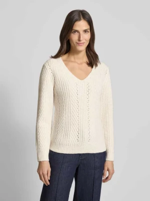 Sweter z dzianiny o kroju regular fit z dodatkiem wełny s.Oliver RED LABEL