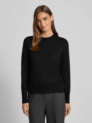 Sweter z dzianiny o kroju regular fit z domieszką kaszmiru Armani Exchange