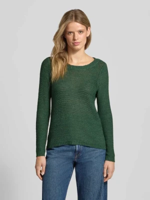 Sweter z dzianiny o kroju regular fit z grubym ściegiem model ‘GEENA’ Only