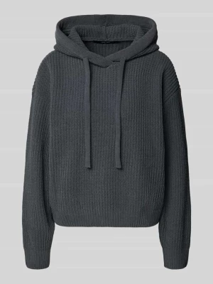 Sweter z dzianiny o kroju regular fit z kapturem model ‘NEAT’ Vero Moda