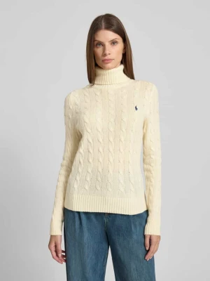 Sweter z dzianiny o kroju regular fit z mieszanki bawełny i kaszmiru Polo Ralph Lauren