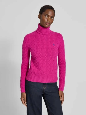 Sweter z dzianiny o kroju regular fit z mieszanki bawełny i kaszmiru Polo Ralph Lauren