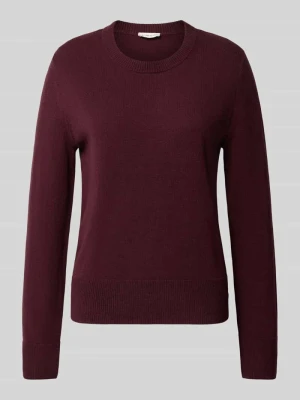 Sweter z dzianiny o kroju regular fit z mieszanki bawełny i kaszmiru Tom Tailor