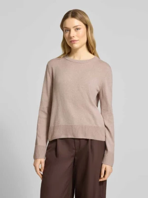 Sweter z dzianiny o kroju regular fit z mieszanki bawełny i kaszmiru Tom Tailor