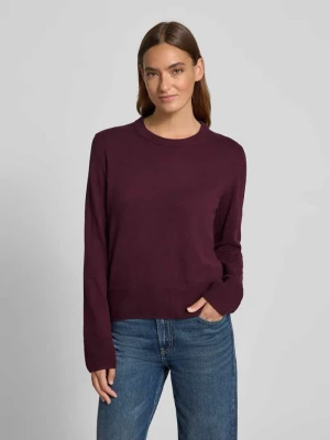 Sweter z dzianiny o kroju regular fit z mieszanki bawełny i kaszmiru Tom Tailor