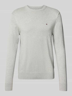 Sweter z dzianiny o kroju regular fit z mieszanki bawełny i kaszmiru Tommy Hilfiger