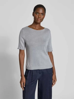 Sweter z dzianiny o kroju regular fit z mieszanki bawełny i lnu Marc O'Polo