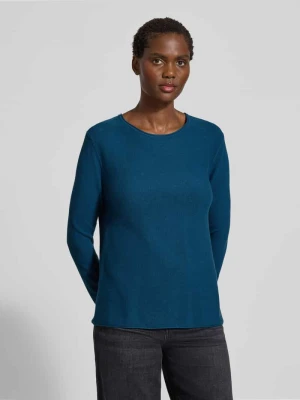 Sweter z dzianiny o kroju regular fit z mieszanki bawełny i wiskozy Tom Tailor