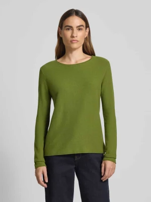 Sweter z dzianiny o kroju regular fit z mieszanki bawełny i wiskozy Tom Tailor