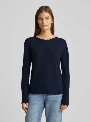 Sweter z dzianiny o kroju regular fit z mieszanki bawełny i wiskozy Tom Tailor